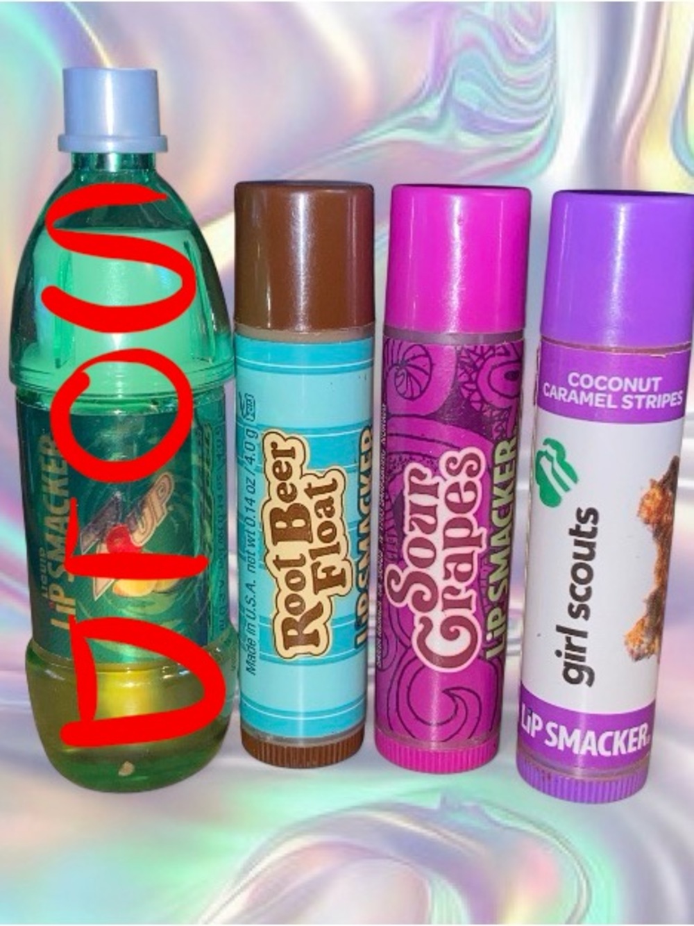 Bundle Of 3 Collectible Bonne Bell Lip Smackers Lip Balms ~Rare Discontinued Y2K